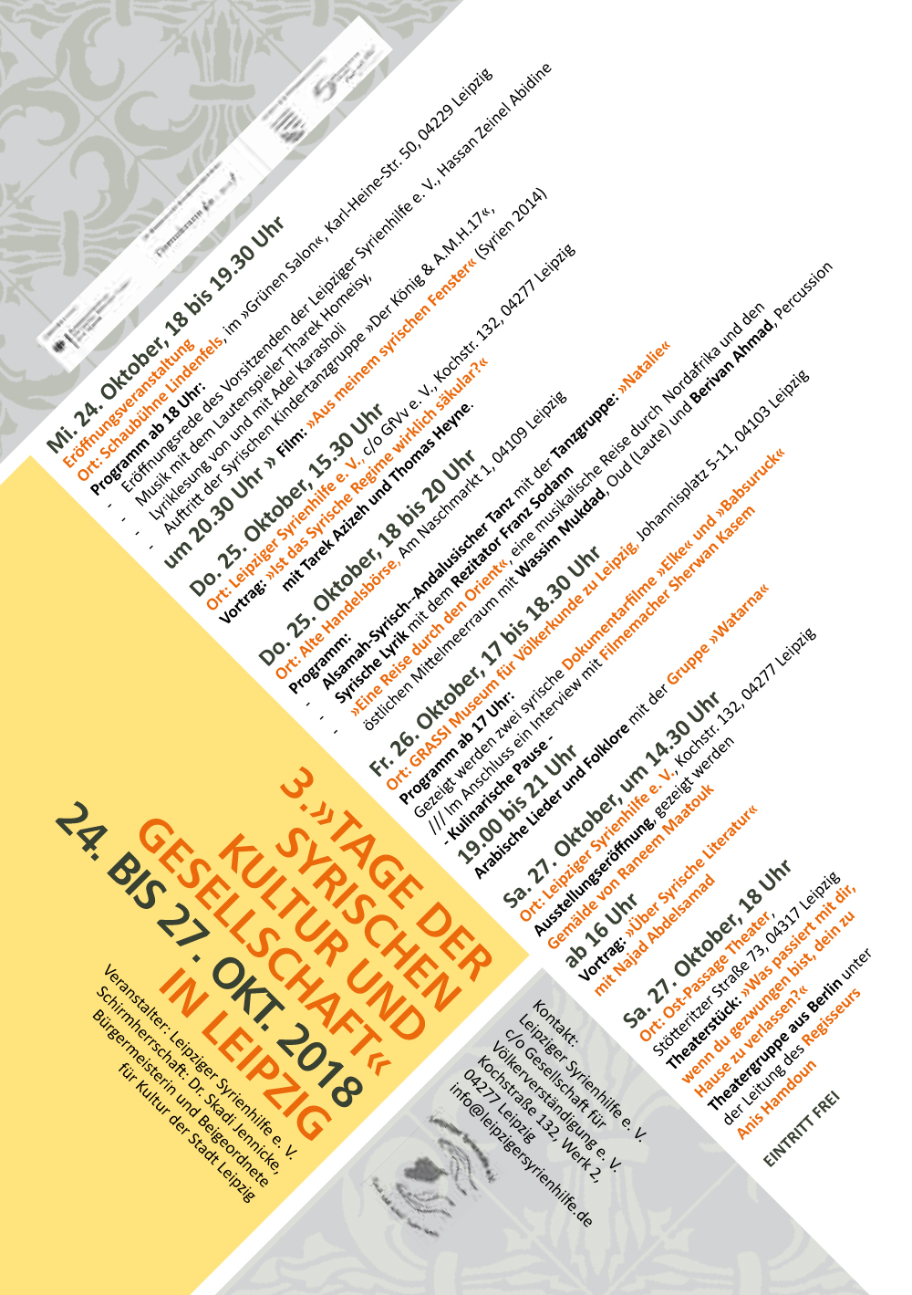 3. Tage der syrischen Kultur